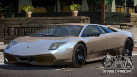 Lamborghini Murcielago SV para GTA 4