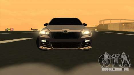 Skoda Superb Style para GTA San Andreas