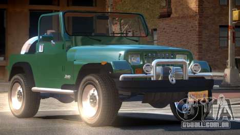 Jeep Wrangler TR para GTA 4