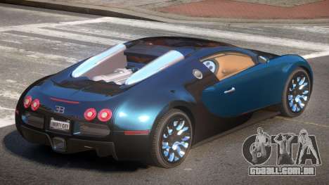 Bugatti Veyron GST para GTA 4