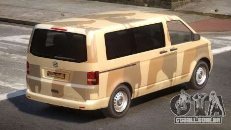 Volkswagen Transporter T5 MS PJ2 para GTA 4