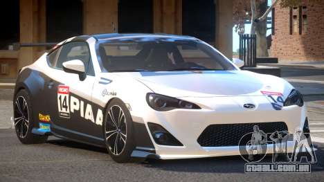 Subaru BRZ GT Sport PJ4 para GTA 4