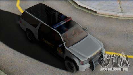 2007 Chevrolet Suburban Sheriff (Granger style) para GTA San Andreas