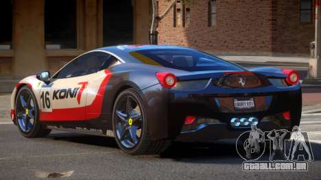 Ferrari 458 Italia GT PJ1 para GTA 4