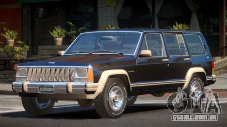 1986 Jeep Cherokee para GTA 4