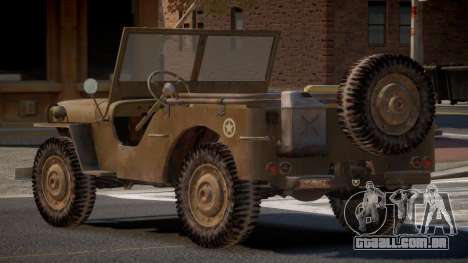 Jeep Willys FR para GTA 4