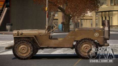 Jeep Willys FR para GTA 4