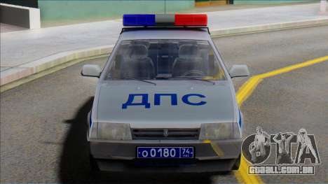 Polícia de Vaz 21099 DPS para GTA San Andreas