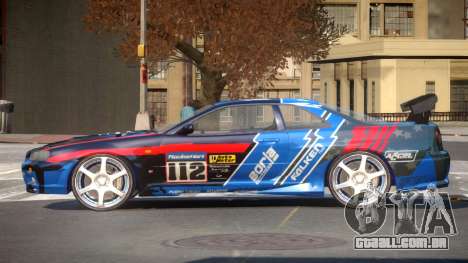 Nissan Skyline R34 BS PJ6 para GTA 4