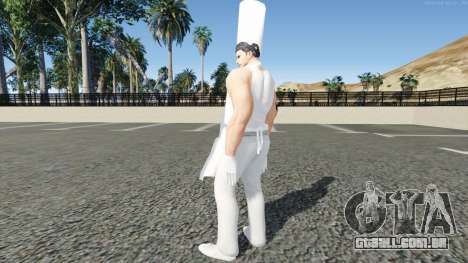 Claudio Serafino Chef Tekken 7 para GTA San Andreas