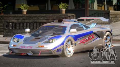 McLaren F1 Police V1.0 para GTA 4