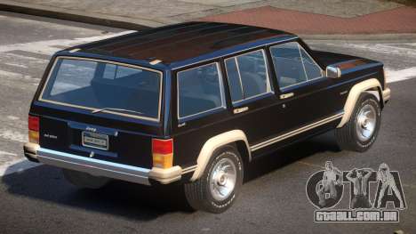 1986 Jeep Cherokee para GTA 4