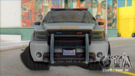 2007 Chevrolet Suburban Sheriff (Granger style) para GTA San Andreas