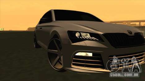 Skoda Superb Style para GTA San Andreas