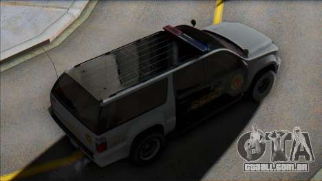 2007 Chevrolet Suburban Sheriff (Granger style) para GTA San Andreas