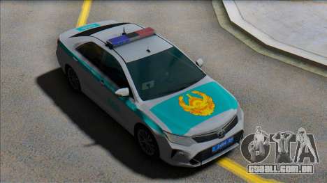 Toyota Camry 2015 Polícia do Cazaquistão para GTA San Andreas