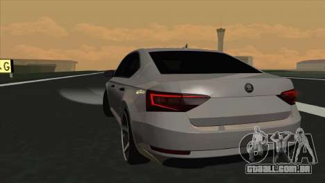 Skoda Superb Style para GTA San Andreas