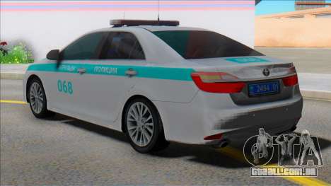 Toyota Camry 2015 Polícia do Cazaquistão para GTA San Andreas