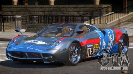 Pagani Huayra BS PJ4 para GTA 4