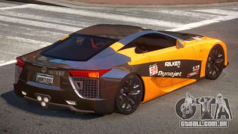 Lexus LFA Nurburgring Edition PJ2 para GTA 4