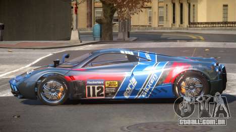 Pagani Huayra BS PJ4 para GTA 4