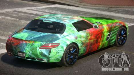 Mercedes Benz SLS GST PJ3 para GTA 4