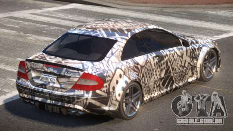 Mercedes Benz CLK63 SR PJ1 para GTA 4