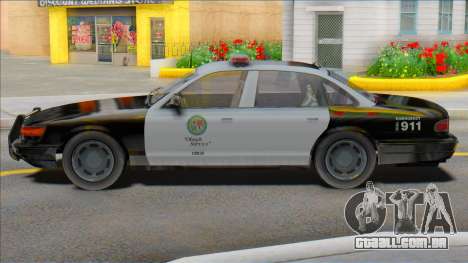GTA V-ar Vapid Stanier Cop para GTA San Andreas