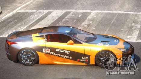 Lexus LFA Nurburgring Edition PJ2 para GTA 4