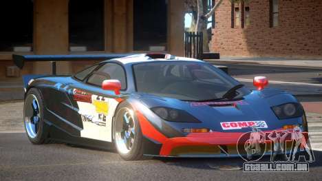 McLaren F1 BS PJ1 para GTA 4