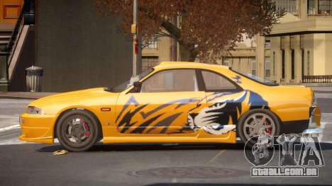 Nissan Skyline R33 RTI PJ6 para GTA 4