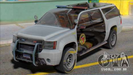 2007 Chevrolet Suburban Police para GTA San Andreas