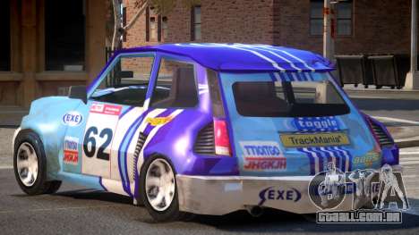Rally Car from Trackmania PJ1 para GTA 4