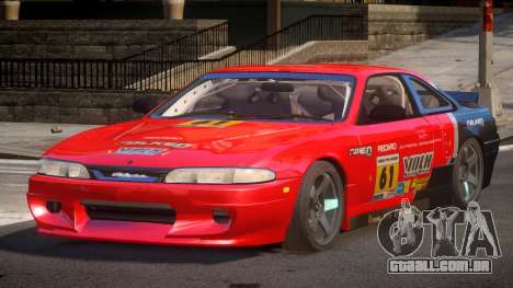 Nissan Silvia S14 Drift PJ4 para GTA 4