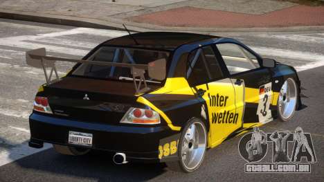 Mitsubishi Lancer Drift PJ8 para GTA 4