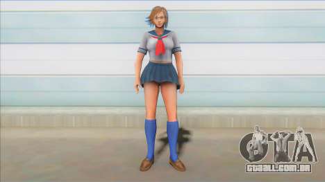Tekken Azuka Kazama Summer School Uniform V1 para GTA San Andreas