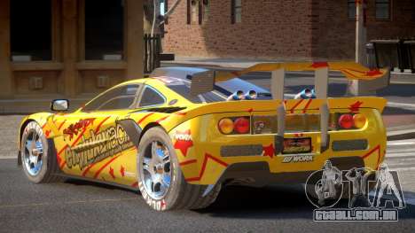 1998 McLaren F1 PJ10 para GTA 4