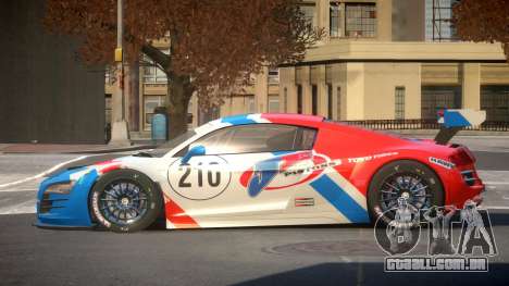 2010 Audi R8 LMS PJ3 para GTA 4