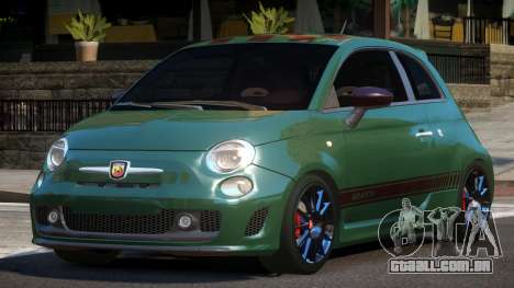 Fiat 500 Abarth HK para GTA 4