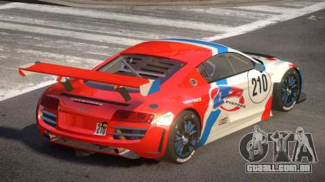 2010 Audi R8 LMS PJ3 para GTA 4