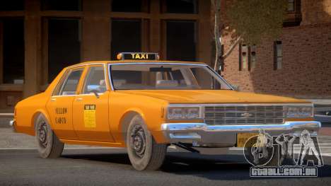 1985 Chevrolet Impala Taxi para GTA 4