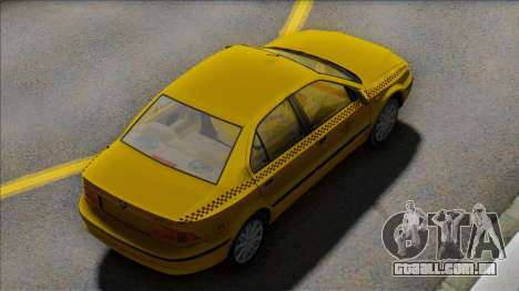 Samand Taxi Car para GTA San Andreas