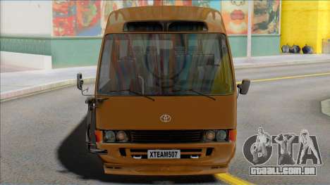 Toyota Coaster para GTA San Andreas