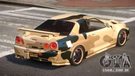 Nissan Skyline R34 GS PJ8 para GTA 4