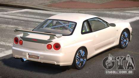 2003 Nissan Skyline R34 GT-R para GTA 4