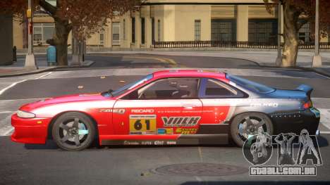 Nissan Silvia S14 Drift PJ4 para GTA 4