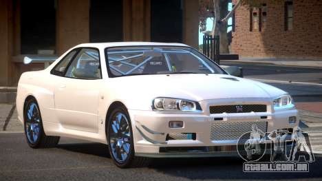 2003 Nissan Skyline R34 GT-R para GTA 4