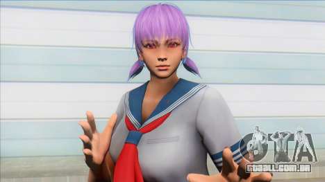 DOAXVV Ayane - White Sailor Uniform para GTA San Andreas