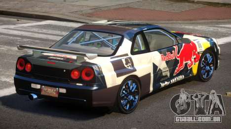 2003 Nissan Skyline R34 GT-R PJ6 para GTA 4