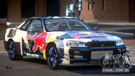 2003 Nissan Skyline R34 GT-R PJ6 para GTA 4